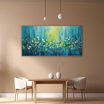 Amazon.co.jp: SHYAMIC 超长アートパネル 抽象 ト飾り絵 抽象画